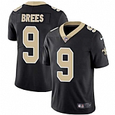 Nike New Orleans Saints #9 Drew Brees Black Team Color NFL Vapor Untouchable Limited Jersey,baseball caps,new era cap wholesale,wholesale hats